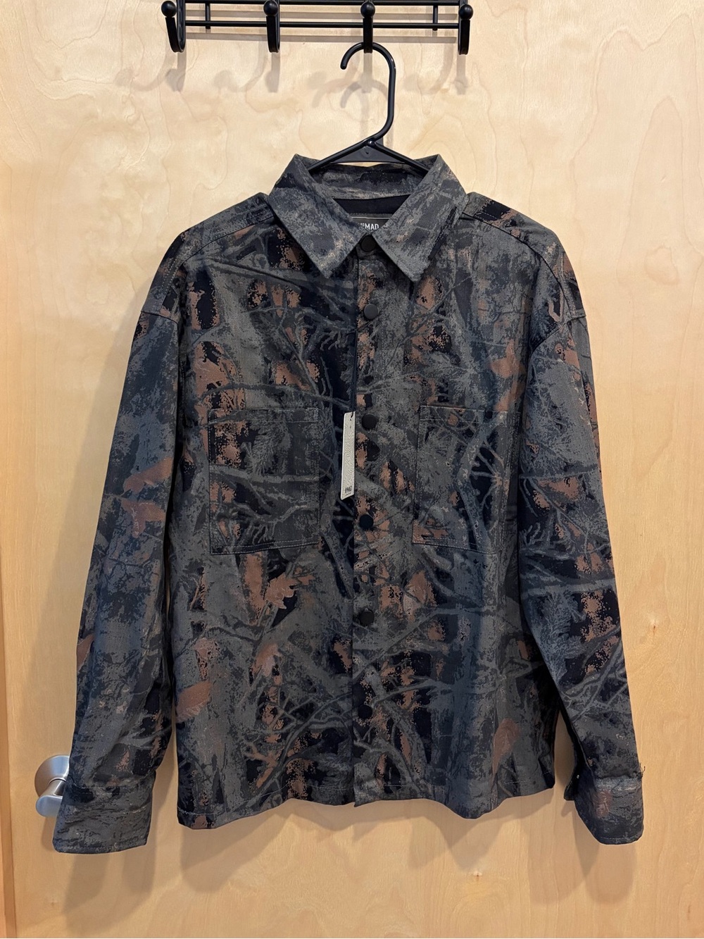 Men’s Camo Button Up Shirt